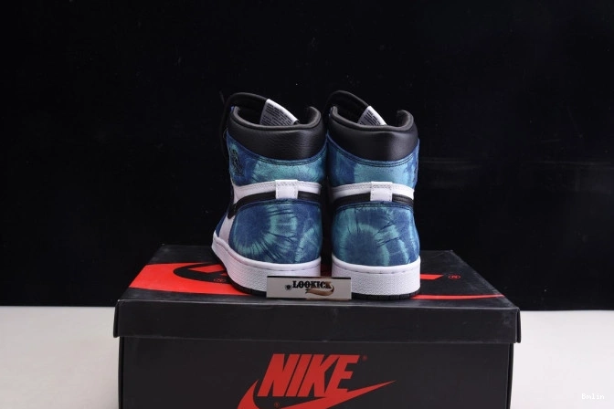 Bmlin Tie-Dye Air OG 1 High Jordan CD0461-100 0712